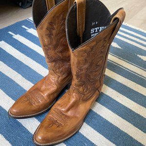STETSON Cowboy Boots Mens